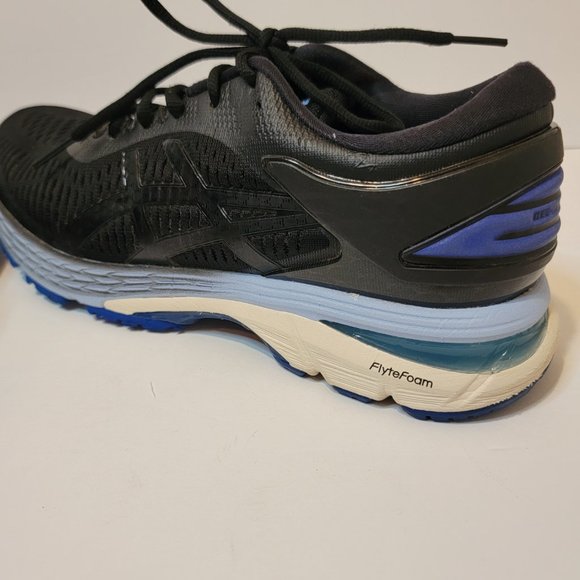 Asics Flytefoam Women's Black Mesh Low Top Athletic Running Shoes Sneakers - Picture 8 of 8